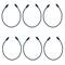 Haute Decor 20" Blue Decorative Christmas Twist Ties, 6ct.